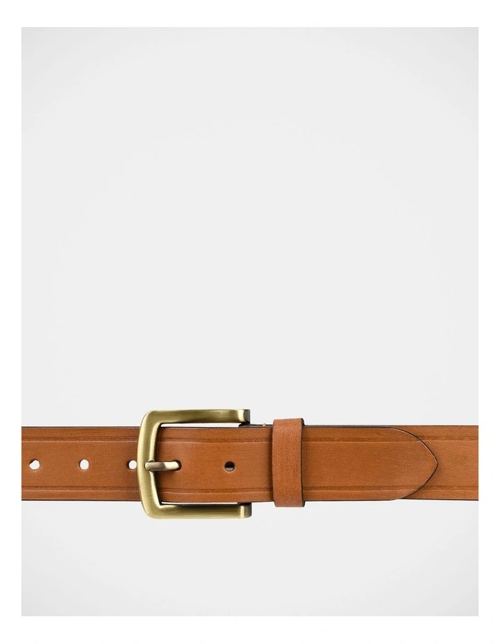 Casual Plain Belt In Tan image 2