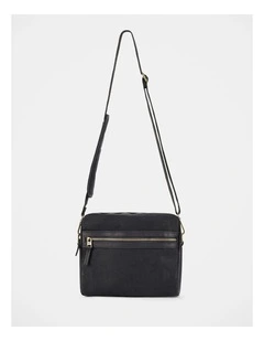 Aiden Messenger Bag In Black