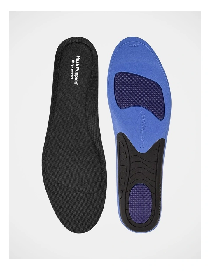 Deep Comfort Footbed In Black/Blue image 1