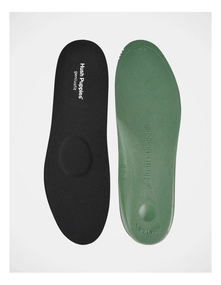 Genius Fit Footbed In Black/Green image 1