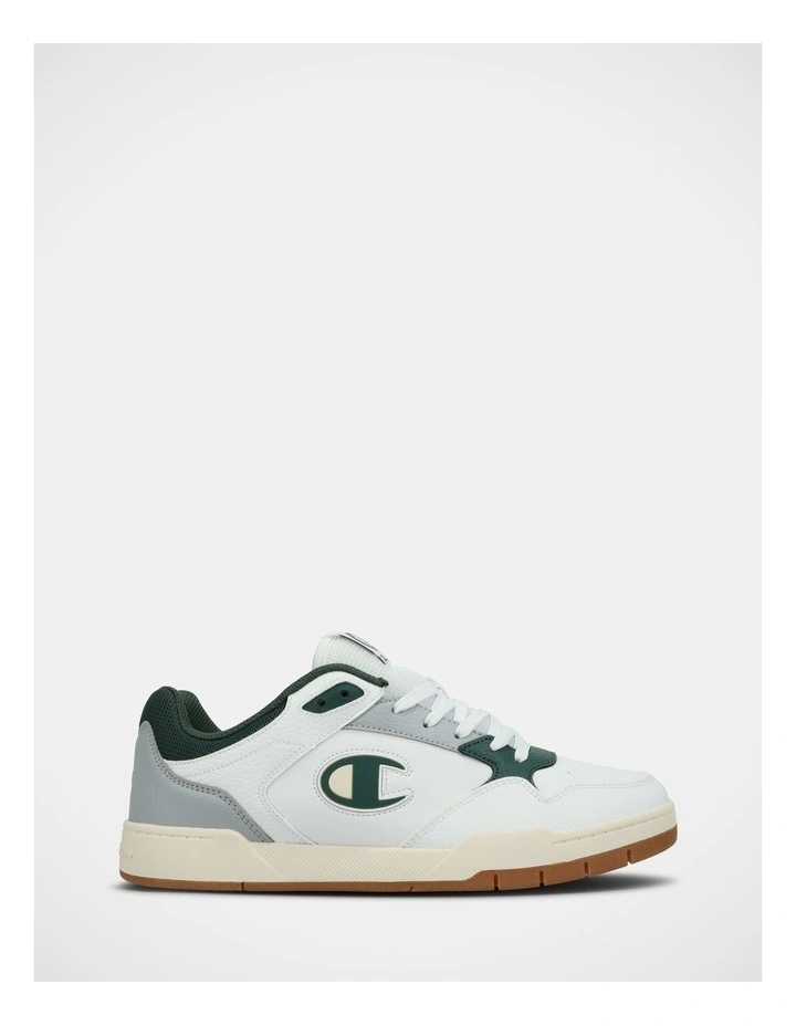 Arena Lo V2 Sneakers In White/Dark Green image 1