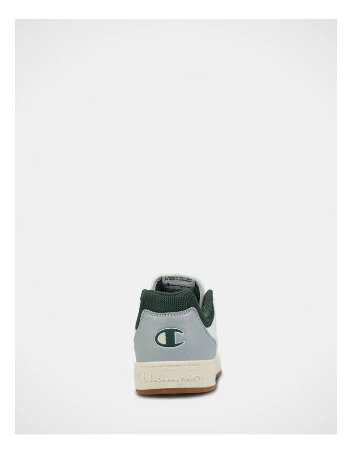 Arena Lo V2 Sneakers In White/Dark Green image 5
