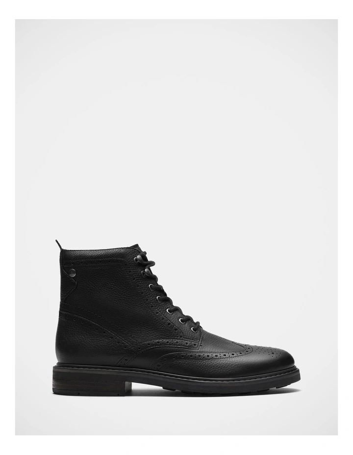 Newford Lace Boots in Black image 1