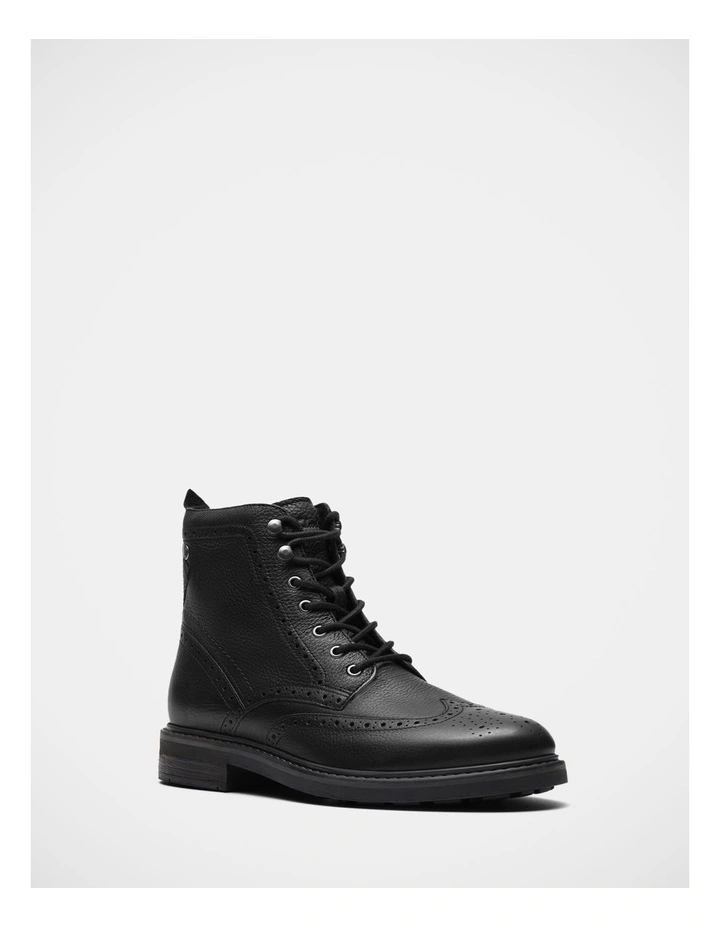 Newford Lace Boots in Black image 2