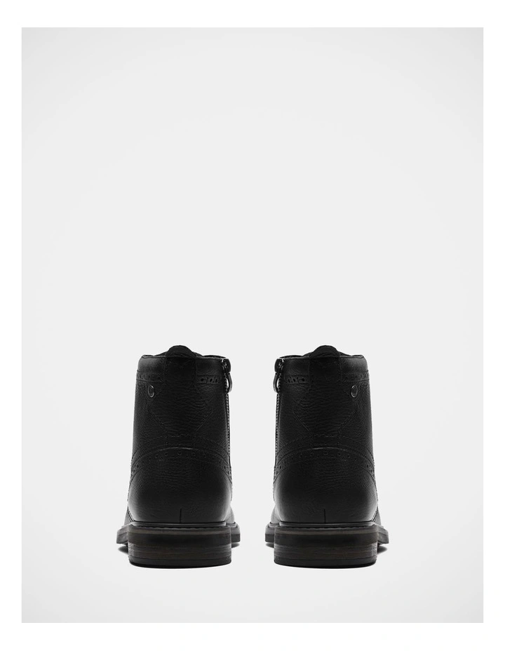 Newford Lace Boots in Black image 5