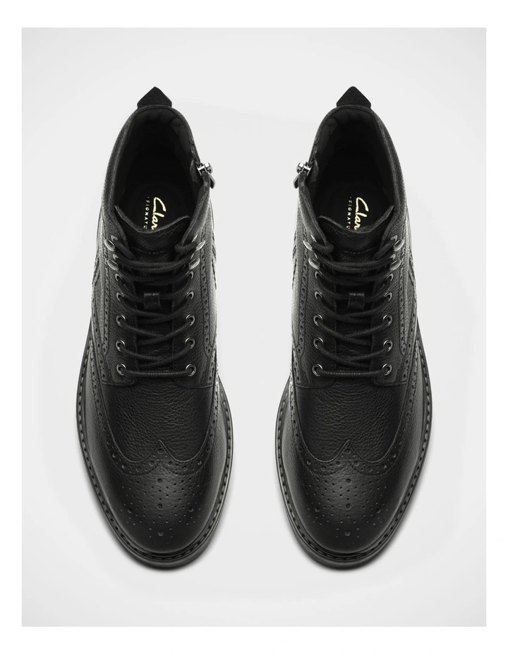 Newford Lace Boots in Black image 6