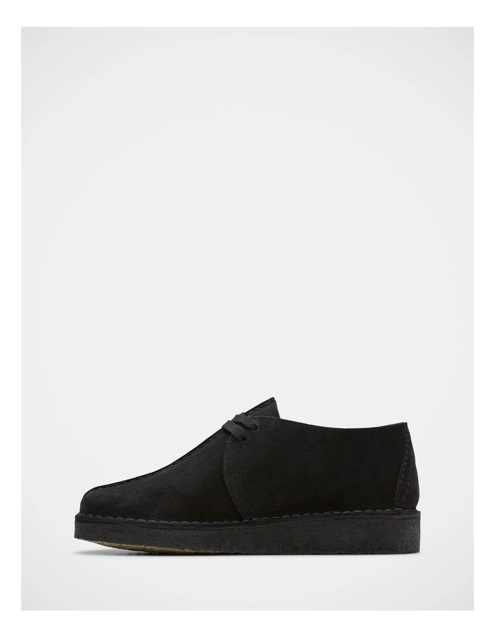 Desert Trek Shoes in Black Suede image 3