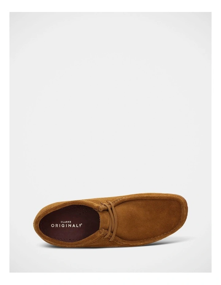 Wallabee Shoes iin Cola Suede image 6
