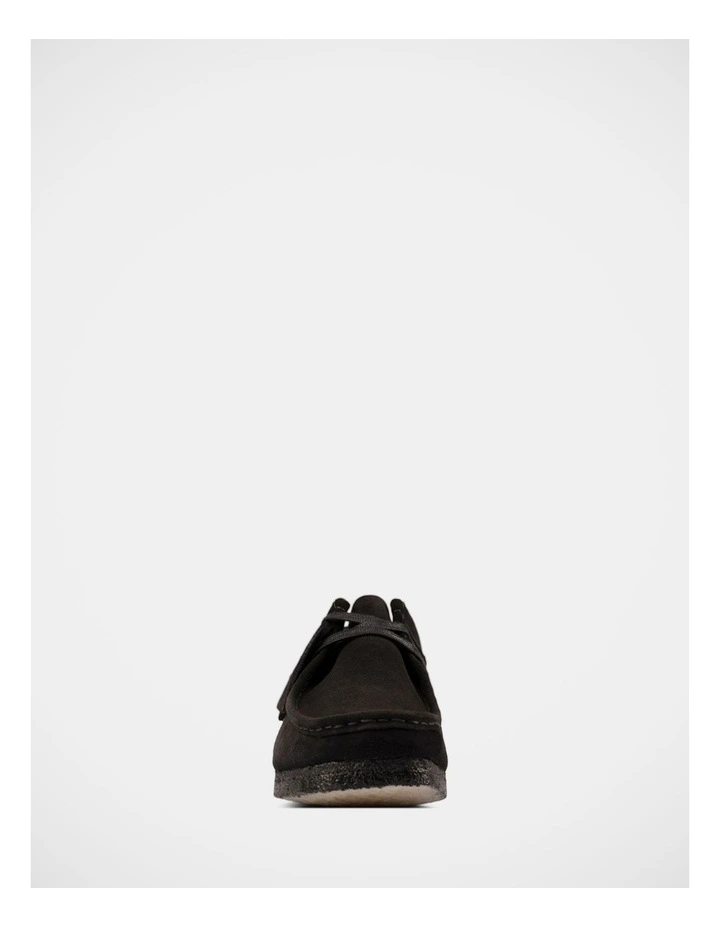 Wallabee Shoes in Black Suede image 3