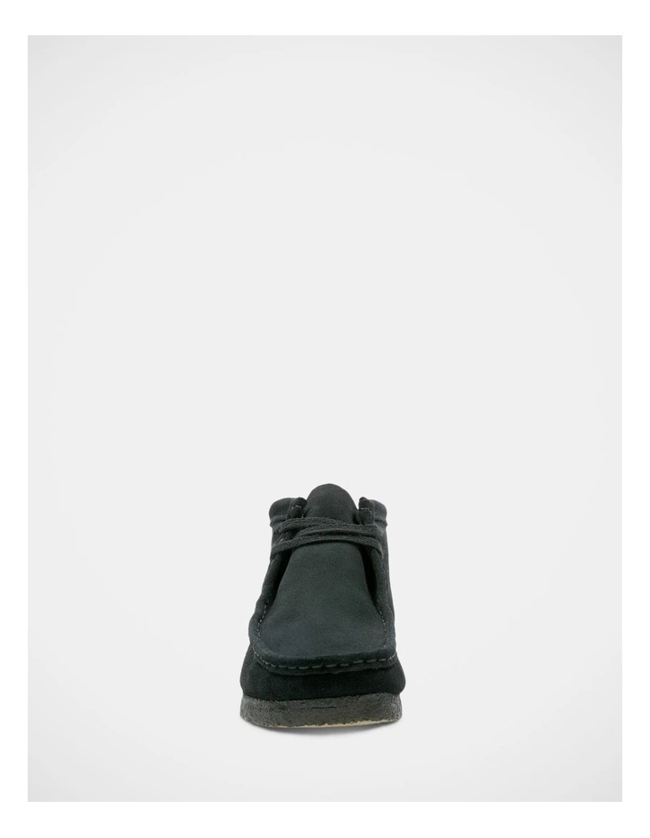 Wallabee Boot in Black Suede image 3