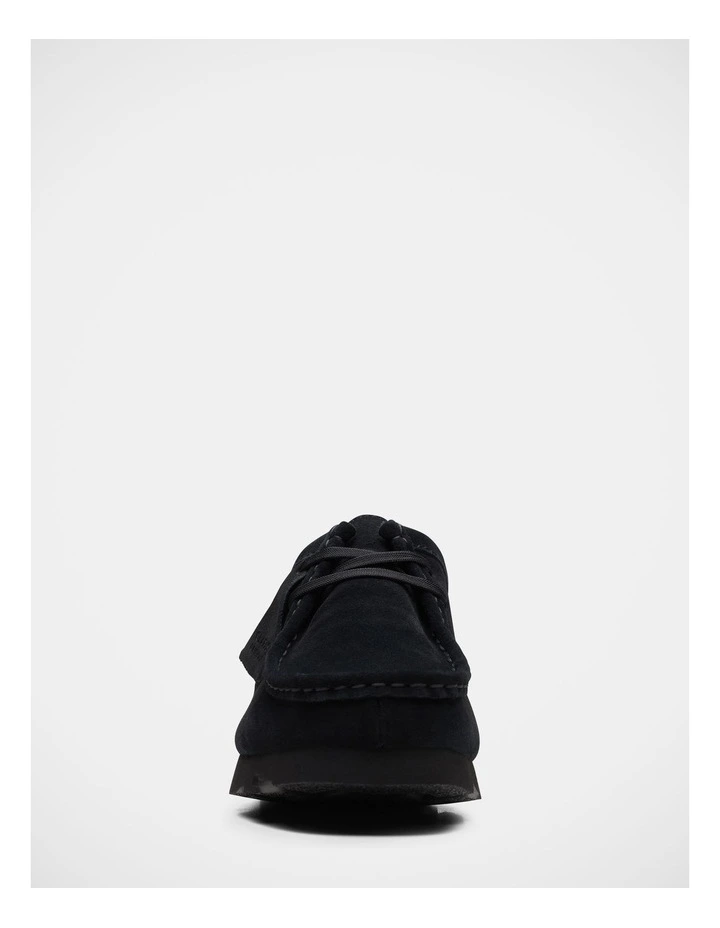 Wallabee Gore-Tex Shoes In Black Suede image 3