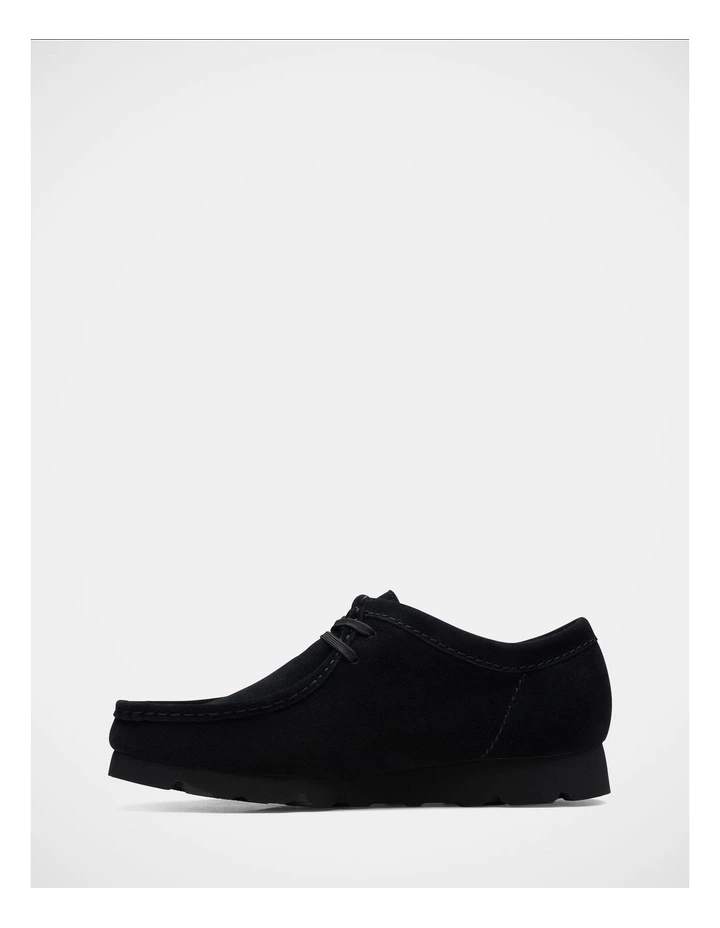 Wallabee Gore-Tex Shoes In Black Suede image 5