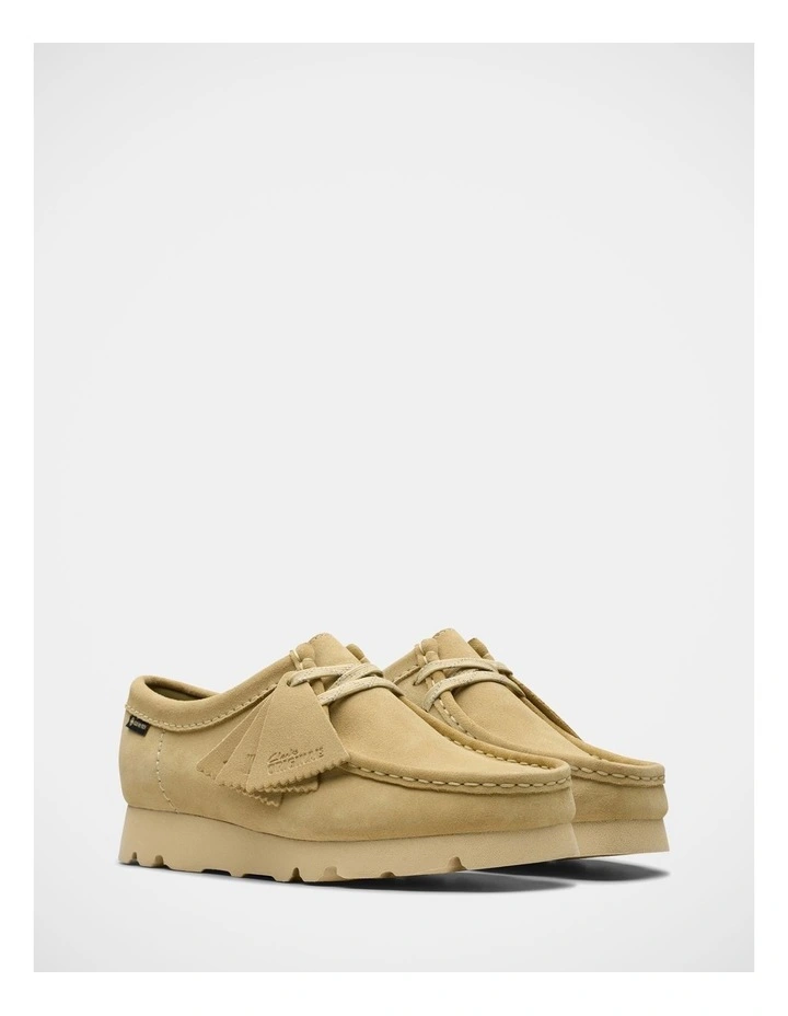 Wallabee Gore-Tex Shoes in Maple Suede image 4