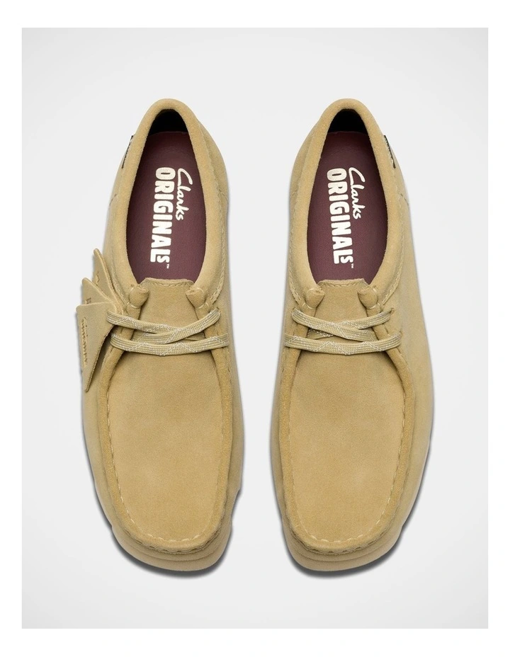 Wallabee Gore-Tex Shoes in Maple Suede image 6