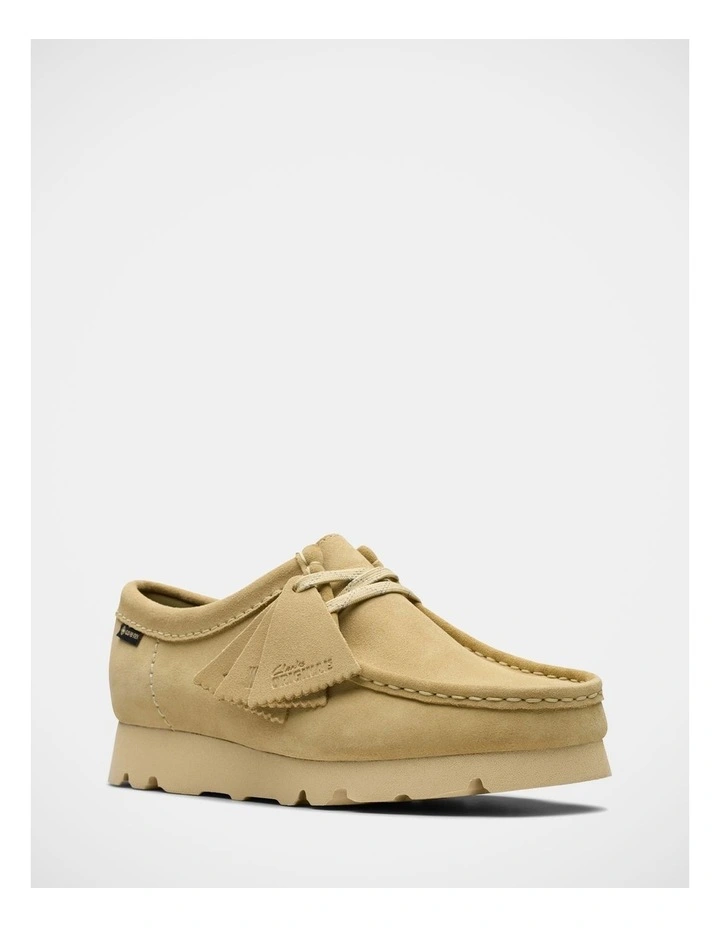 Wallabee Gore-Tex Shoes in Maple Suede image 7