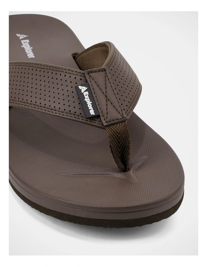 Tide Sandals In Dark Brown image 5