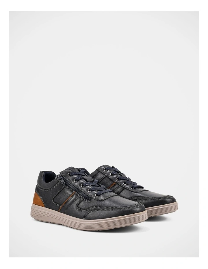 Shepherd Sneakers In Navy image 2