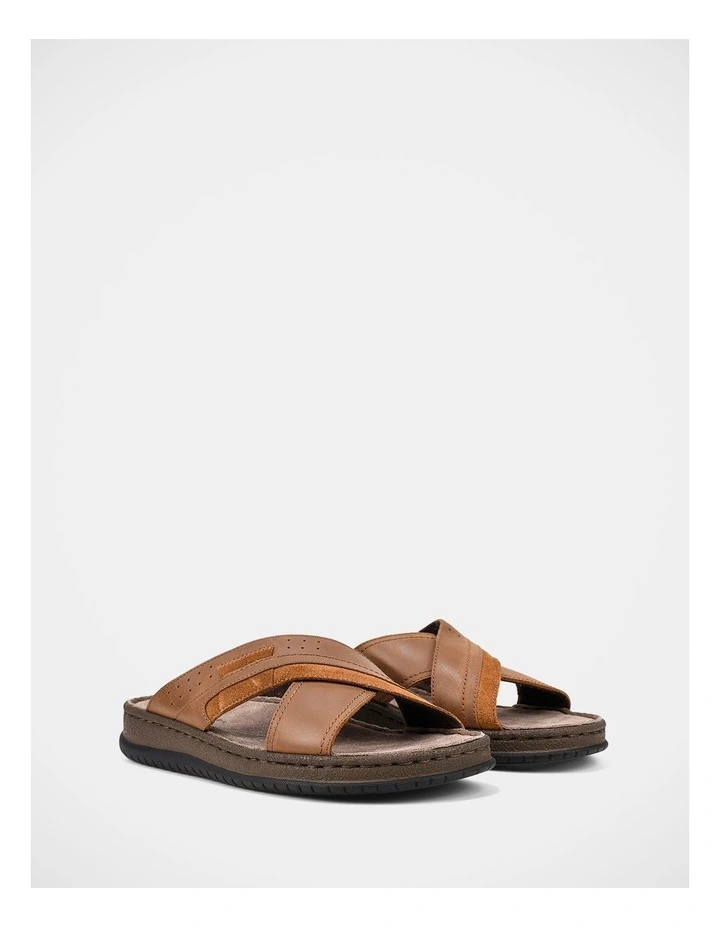 Roder Sandals In Brown image 2
