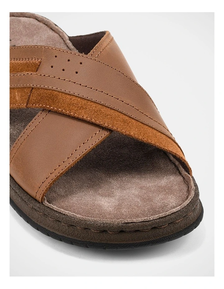Roder Sandals In Brown image 4