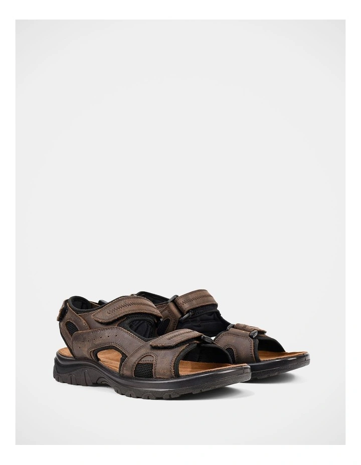 Norris Sandals In Espresso image 2