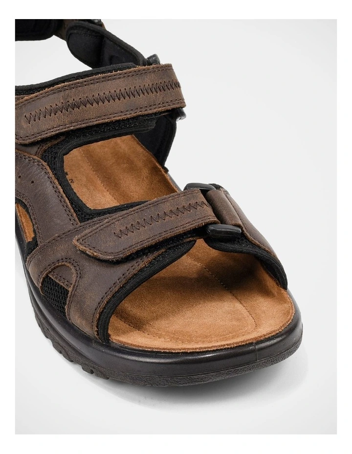 Norris Sandals In Espresso image 4