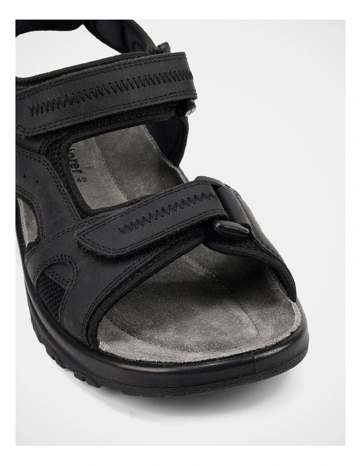 Norris Sandals In Black image 4