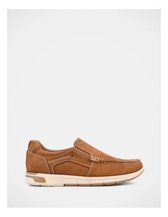 Michael Sneakers In Cognac