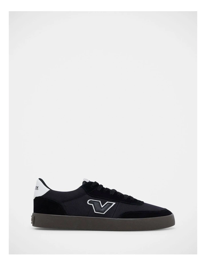 Baseline Canvas Sneakers in Black image 1