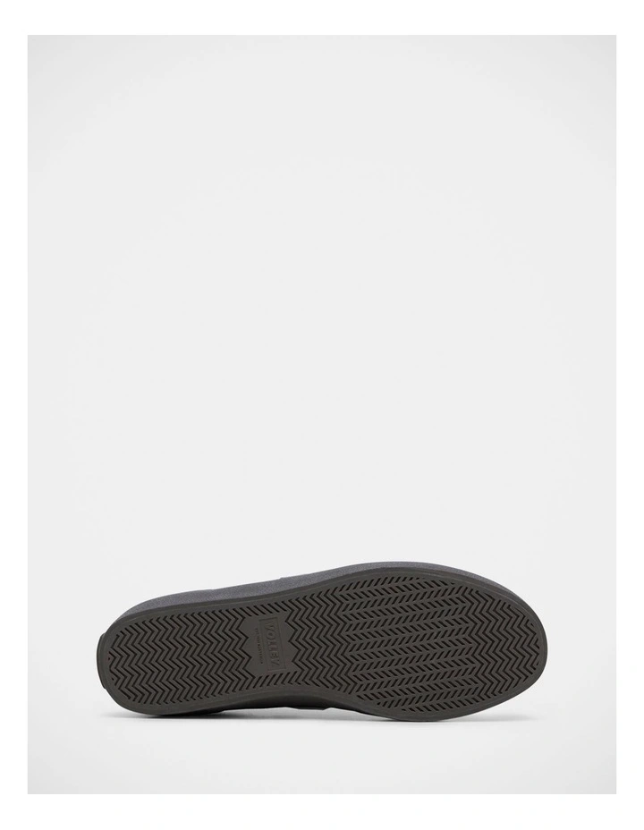 Baseline Canvas Sneakers in Black image 3