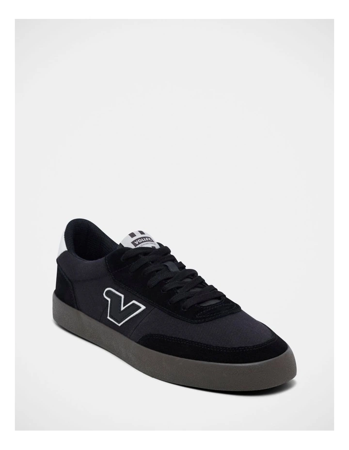 Baseline Canvas Sneakers in Black image 5
