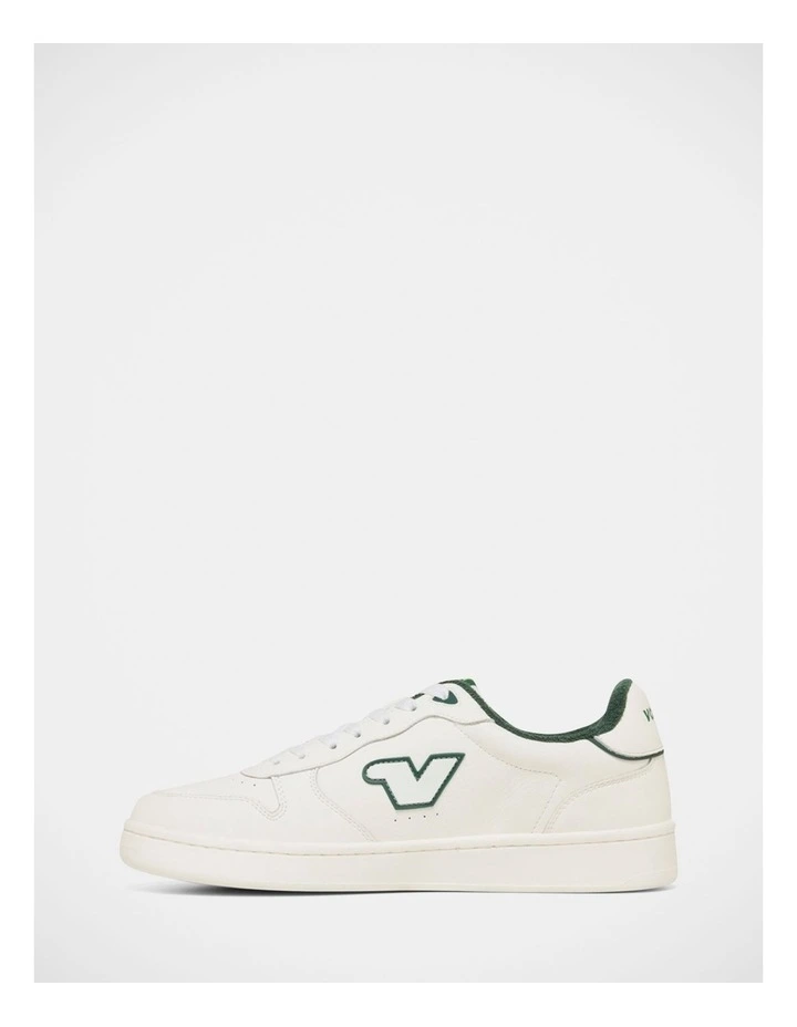 Tie Break Sneakers in White image 3