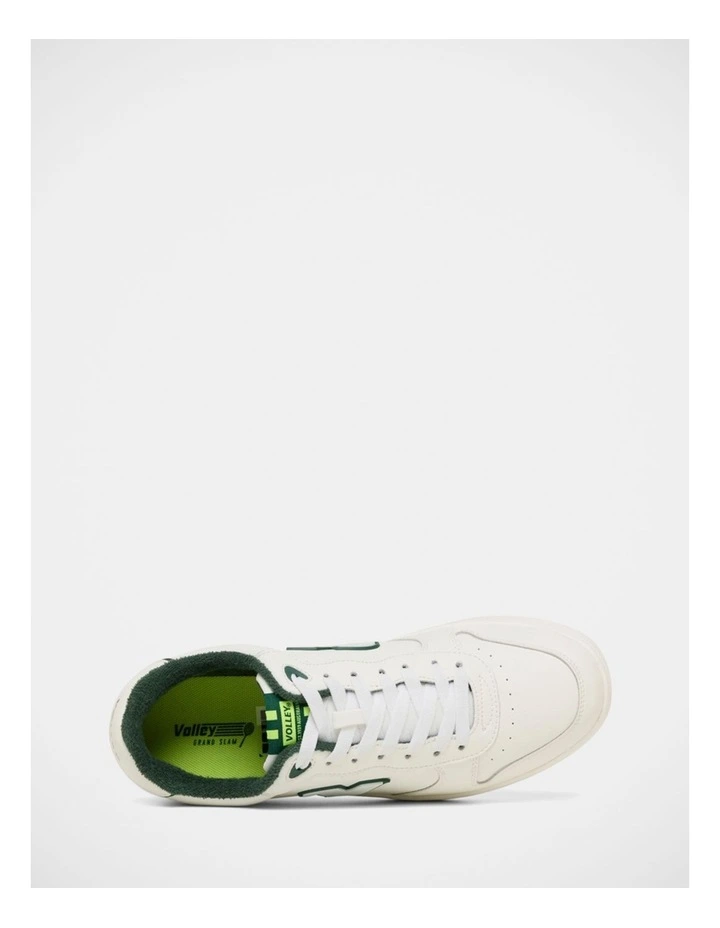 Tie Break Sneakers in White image 6