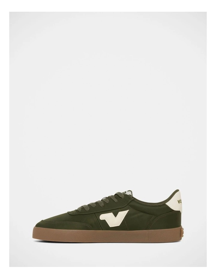 Baseline Nylon Sneakers in Olive image 3