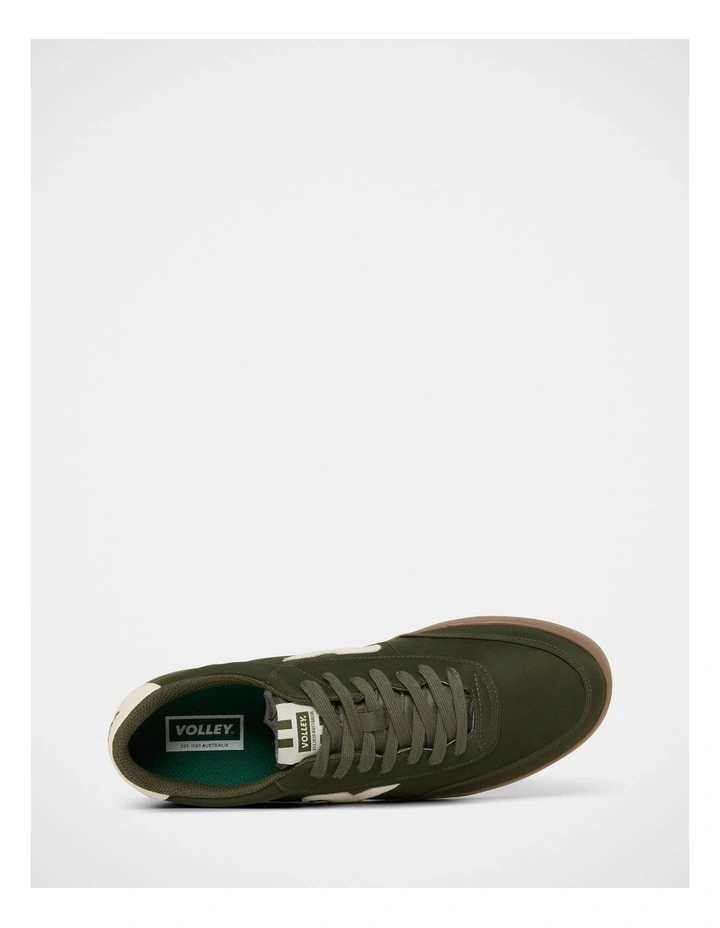 Baseline Nylon Sneakers in Olive image 5