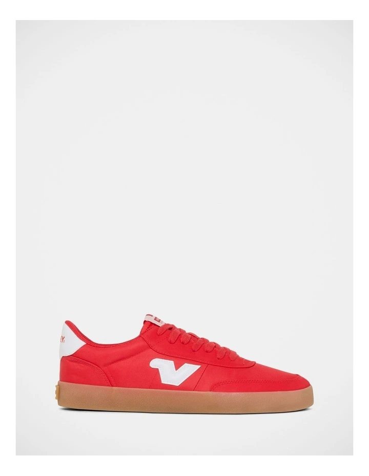 Baseline Nylon Sneakers in Red image 1