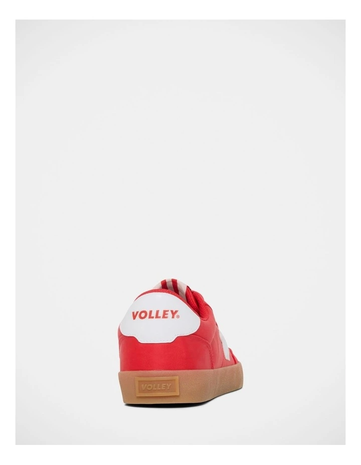 Baseline Nylon Sneakers in Red image 4