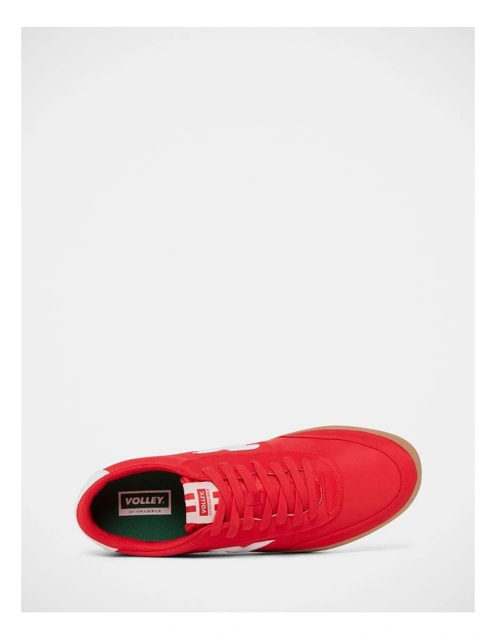 Baseline Nylon Sneakers in Red image 5