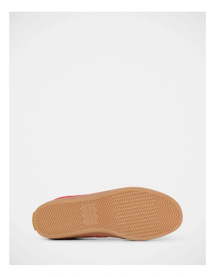 Baseline Nylon Sneakers in Red image 6