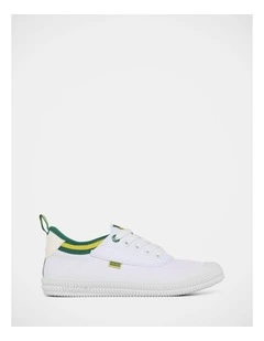 Heritage Low Canvas Sneakers in White