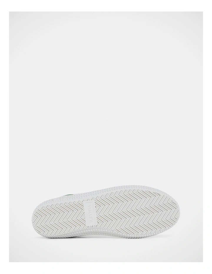 Heritage Low Canvas Sneakers in White image 5