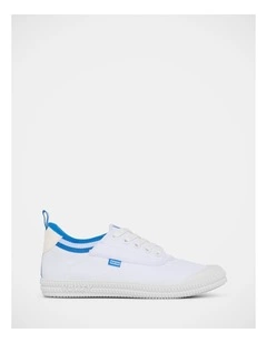 Heritage Low Canvas Sneakers in White