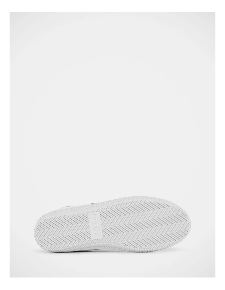 Heritage Low Canvas Sneakers in White image 5