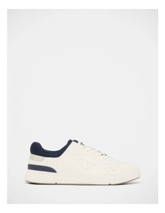 Pavillion Sneakers in White/Navy