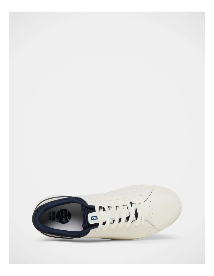 Pavillion Sneakers in White/Navy image 5