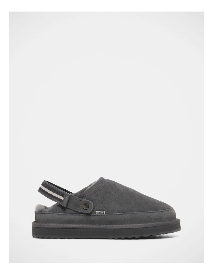 Snugg Mule Slippers In Dove Grey image 1