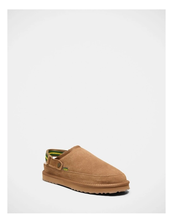 Snugg Mule Slippers In Chestnut image 2