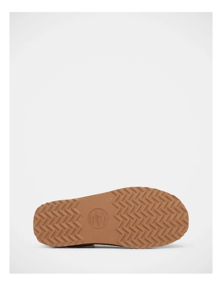 Snugg Mule Slippers In Chestnut image 5