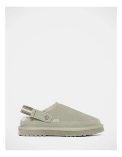 Snugg Mule Slippers In Sage