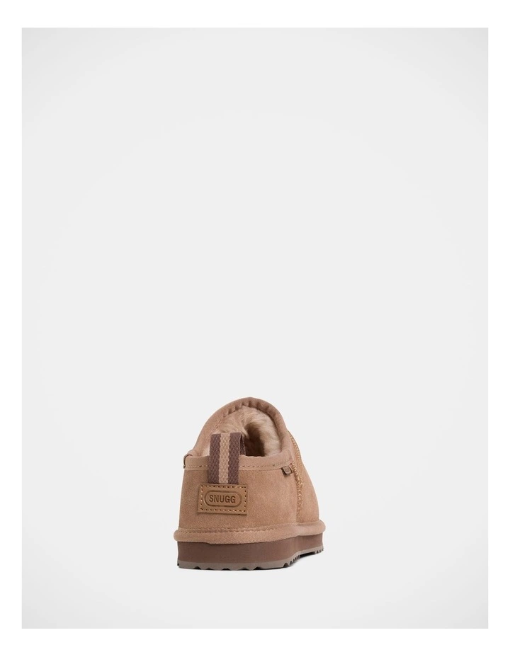 Snugg Micro Boot Slippers In Mocha image 4