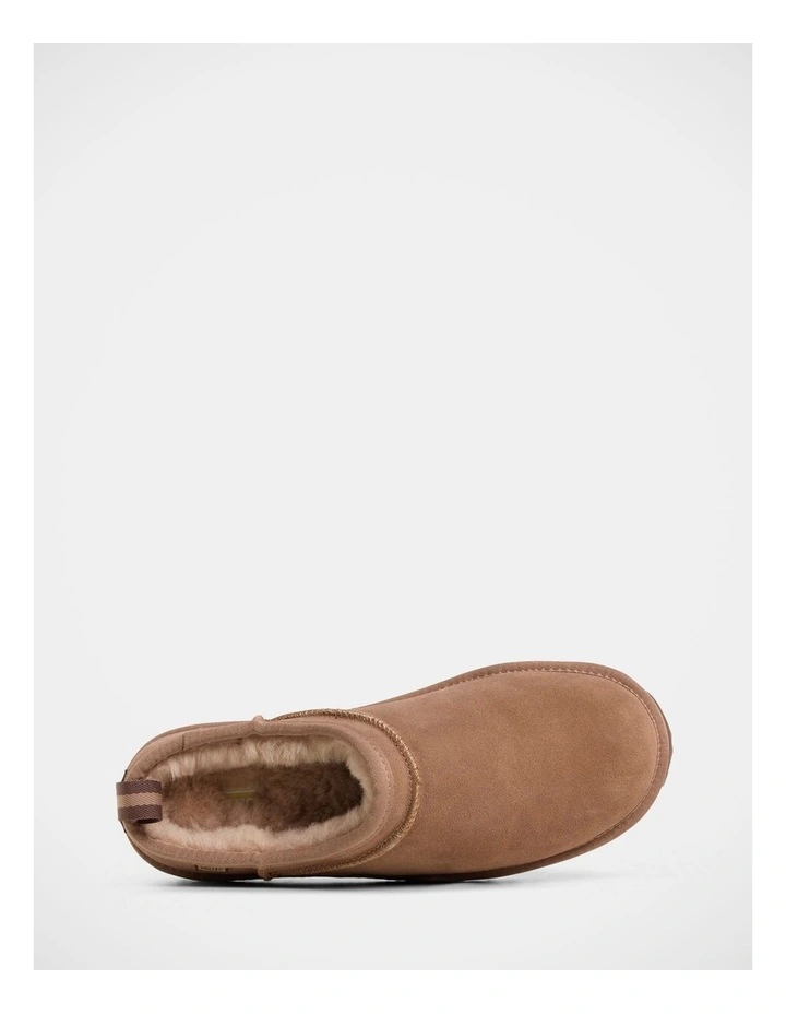 Snugg Micro Boot Slippers In Mocha image 5